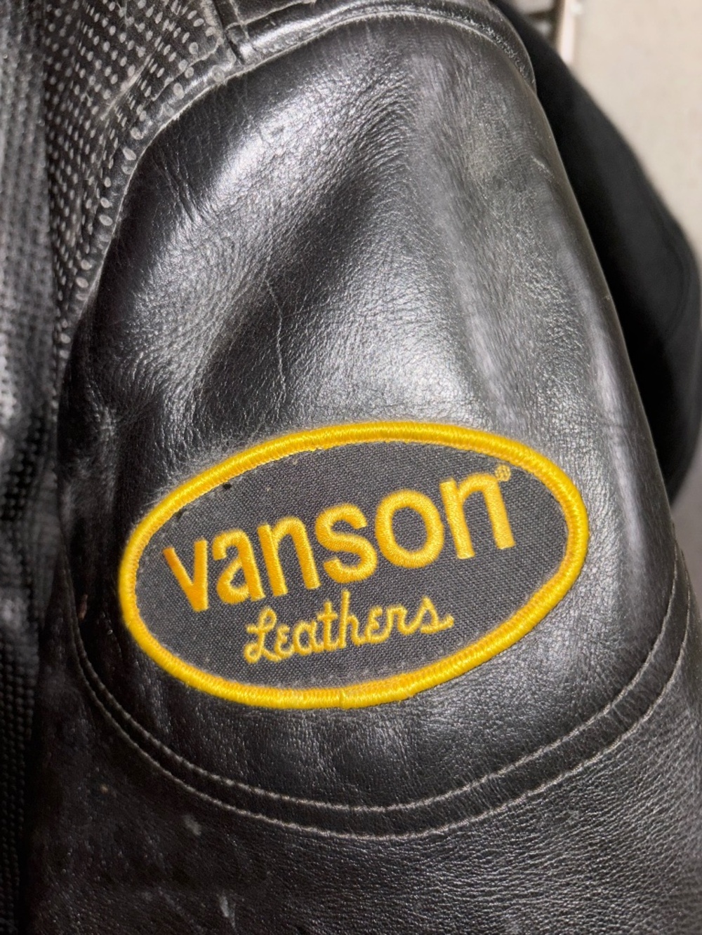 Men’s vintage Vanson Leather jacket